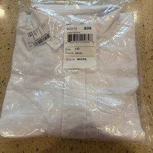 Boy’s uniform white button down.